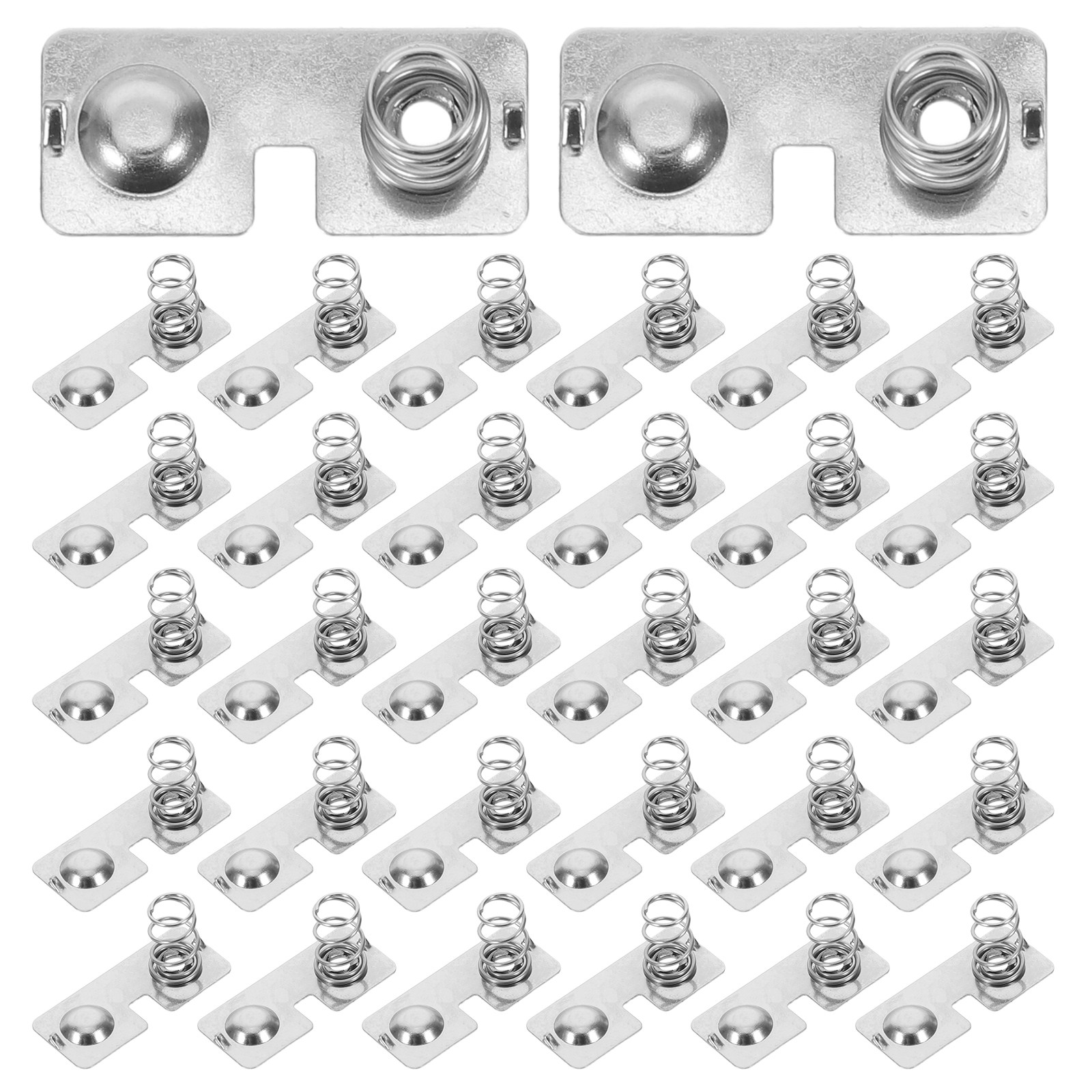 100Pcs Stainless Steel Aa Batt - огляд і ціна Diy Electronics Holder