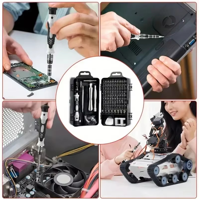 115-in-1 Precision Screwdriver - огляд і ціна Diy Electronics Repair Kit