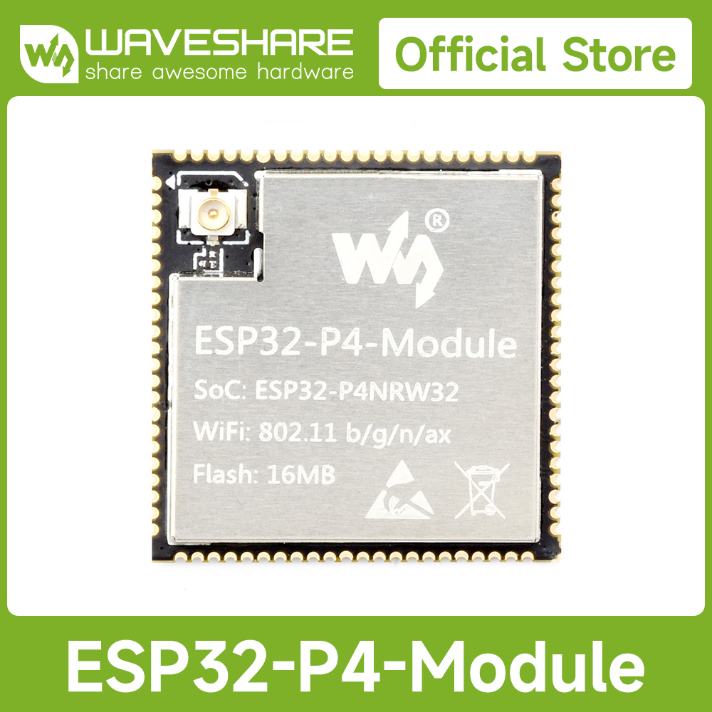 Waveshare ESP32-P4-Module Core - огляд і ціна Esp32 Wifi Bluetooth